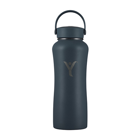 Insulated DYLN Bottle // 32 oz (Charcoal)