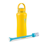 Insulated DYLN Bottle // 32 oz (Yellow)