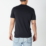 Star T-Shirt // Black + Silver (S)