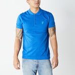 Versace Collection // Polo Shirt // Blue (XS)