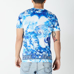 Tie-Dye T-Shirt // Blue (L)