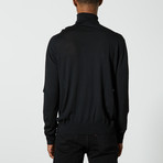 Versace // Turtleneck Sweater // Black (XS)