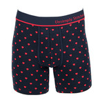 Hearts Boxer Brief // Red + Navy (S)