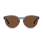 Latitude Polarized Sunglasses (Liquid Smoke + Brown)