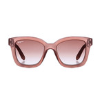 Ferragamo // Women's Sunglasses // Antique Rose + Pink Gradient