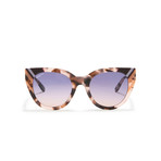 Women's Sunglasses // Havana Rose + Gray Gradient