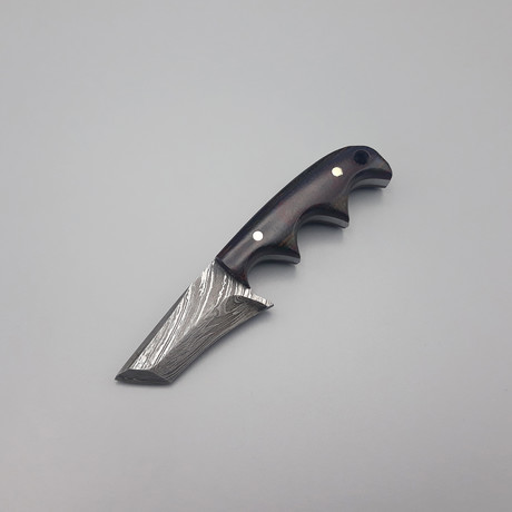 Neck Knife + Grooved Handle