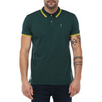 Comfort-Fit Basic Polo Shirt // Petrol (L)