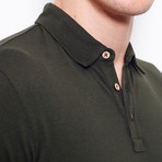 Mercerised Polo Shirt // Green (2XL)