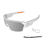 RACE Sport Glasses (Matte Black Frame with Smoke Lens)