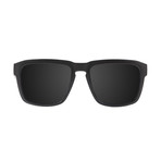 BIDART Sport Glasses (Shiny Black Frame with Smoke Lens)