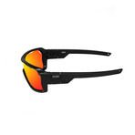 CHAMELEON Sport Glasses (Matte Black Frame with Smoke Lens)