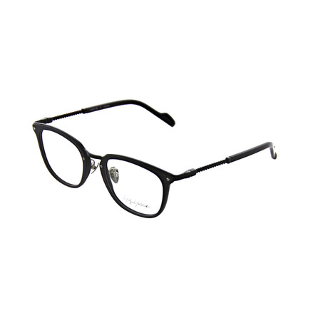 Unisex Square Twisted Optical Frames // Black