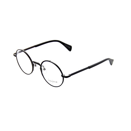 Unisex Round Wire Optical Frames // Navy