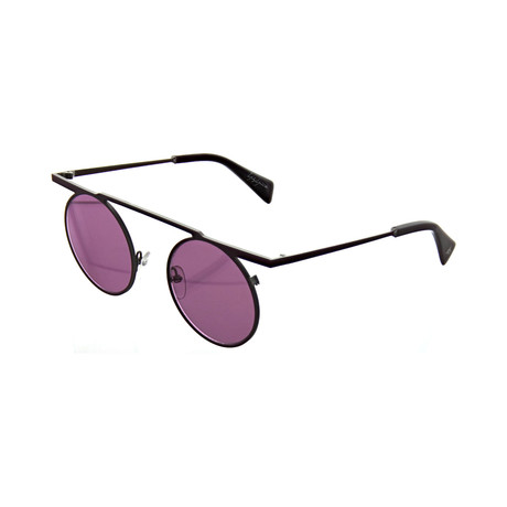 Yohji Yamamoto // Unisex Round Sunglasses V1 // Purple