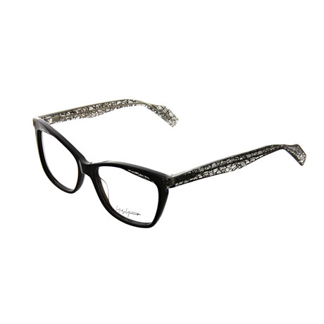 Women's Square Optical Frames // Black