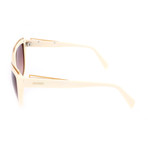 Balmain // Women's BL2107B Sunglasses // White