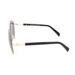 Balmain // Women's BL2103B Sunglasses // Light Gold + Black