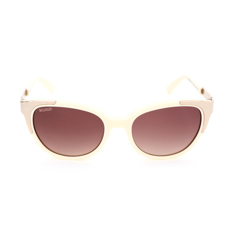 Balmain // Women's BL2072B Sunglasses // White