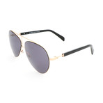 Balmain // Women's BL2103B Sunglasses // Light Gold + Black