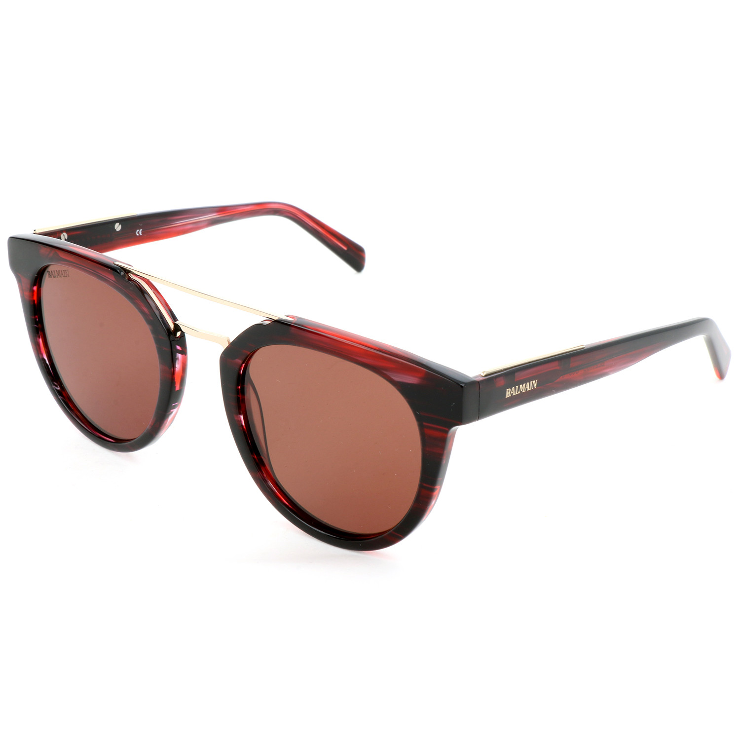 Balmain // Women's BL2110B Sunglasses // Burgundy - Balmain & Fendi ...