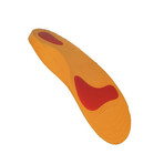 Shoe Insoles // Gray + Orange
