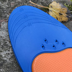 Shoe Insoles // Gray + Blue