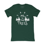 The Trees Tee // Forest (XS)