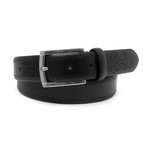 Vincenzo Italian Leather Dress Belt // Black (32)