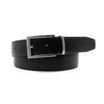 Ivan Reversible Dress Belt // Cognac + Black (38)