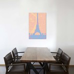 Eiffel Tower (12"W x 18"H x 0.75"D)