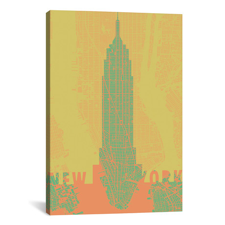 Empire State (12"W x 18"H x 0.75"D)