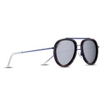 Kirk Polarized Sunglasses (Weathered Olive + Smoke)