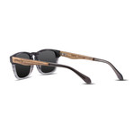 Splinter Polarized Sunglasses (Marble Gray + Smoke)