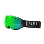 ACONCAGUA // Ski Goggles // Green Frame + Mirror Green Lens