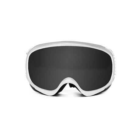 MC KINLEY // Ski Goggles // White Frame (Smoke Lens)