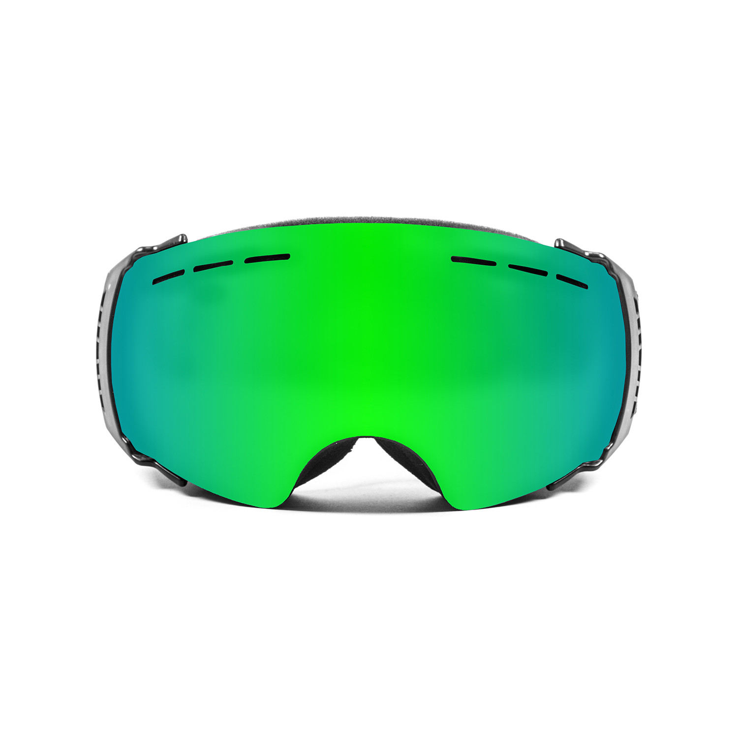 ACONCAGUA // Ski Goggles // Green Frame + Mirror Green Lens - Ocean ...