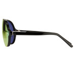 Men's PL3C1 Sunglasses // Black + Sunset