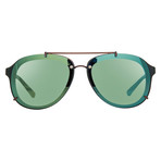 Men's PL162C5 Sunglasses // Green