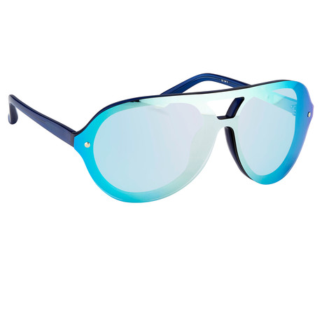Men's PL117C4 Sunglasses // Blue