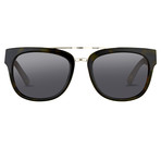 Men's PL144C6 Sunglasses // Tortoiseshell + Brown