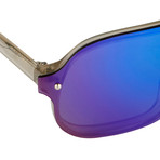 Men's PL2C4 Sunglasses // Blue