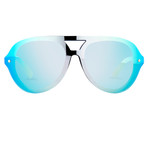 Men's PL117C4 Sunglasses // Blue