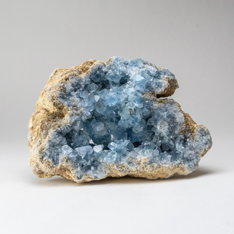 Blue // Celestite Geode Cluster
