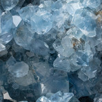 Blue // Celestite Geode Cluster