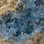 Blue // Celestite Geode Cluster