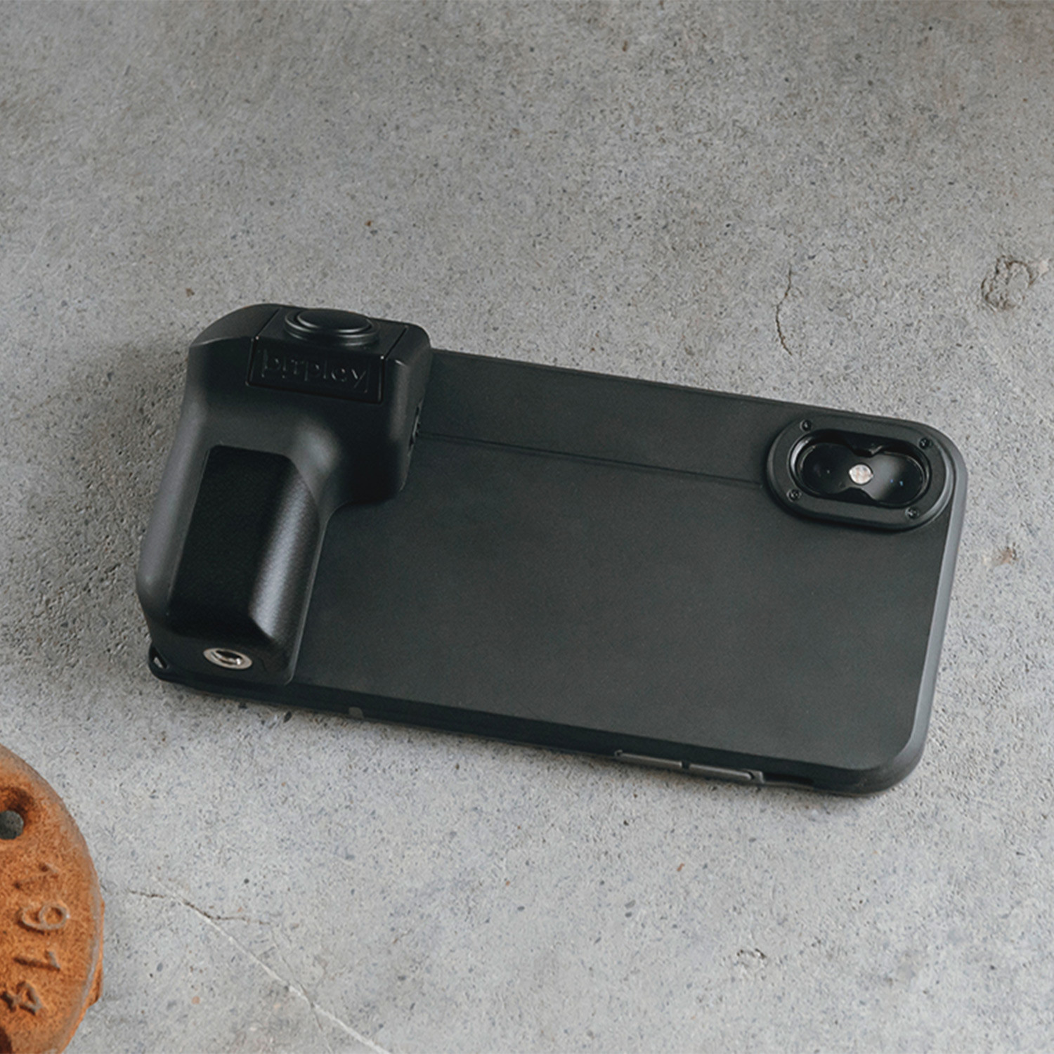 iPhone XS Snap Case + Grip Bundle // Black Bitplay Touch of Modern