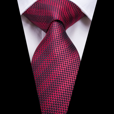 Miles Silk Dress Tie // Red