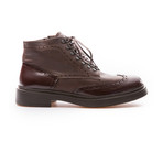 Drake Wingtip Brogue Boot // Brown (Euro: 39)