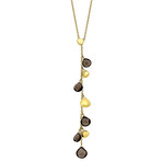 Marco Bicego 18k Yellow Gold Smoky Quartz Necklace // Pre-Owned